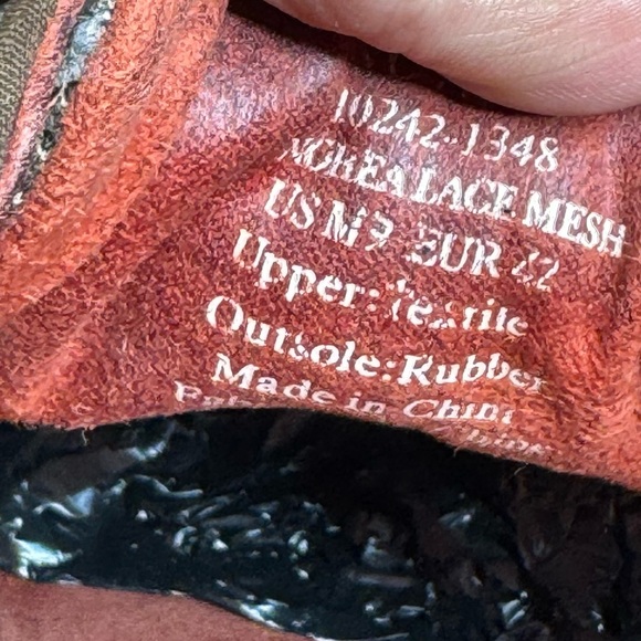 Olukai Nohea Lace Mesh Brown Boat Shoes Stretch Size 9 - Picture 8 of 8